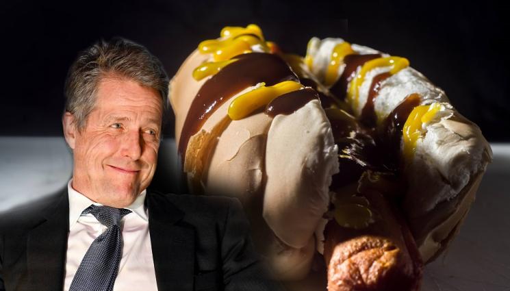 а - ТРАВМИРАН: Хю Грант изрева, че сънува кошмари, след като бил преследван от мъж с костюм на хотдог