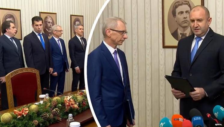 а - ВТОРИ ОПИТ: Румен Радев връчи мандата на 