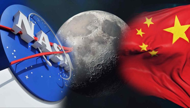 НАСА Лина Китай - Китай си присвоява Луната