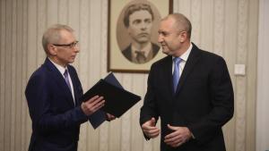 Президентът Румен Радев връчи втория мандат за съставяне на кабинет