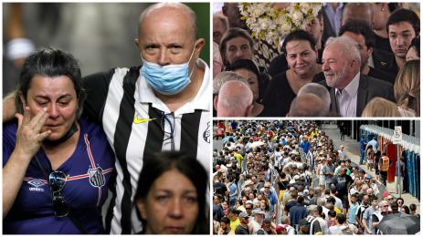 Пеле Сантос почит Лула да Силва