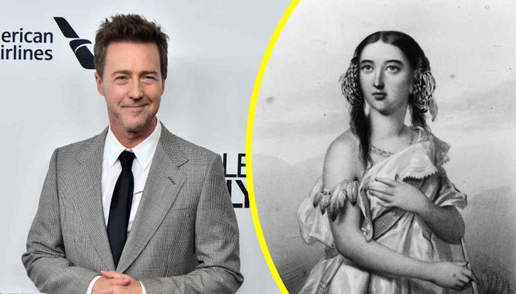 Едуард Нортън - СЕМЕЙНИ КОРЕНИ: Едуард Нортън се оказа наследник на Покахонтас (ВИДЕО)