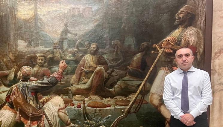 картина Перник - Показват картина за милион в Минната дирекция в Перник