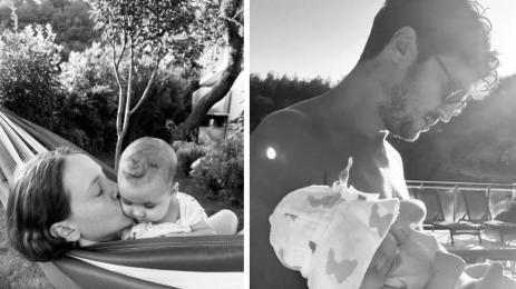 Танер Йолмез и Едже Чешмиолу бебе