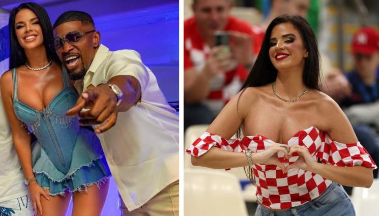 Ивана Кнол Джейми Фокс - Ивана от световното празнува с Джанго