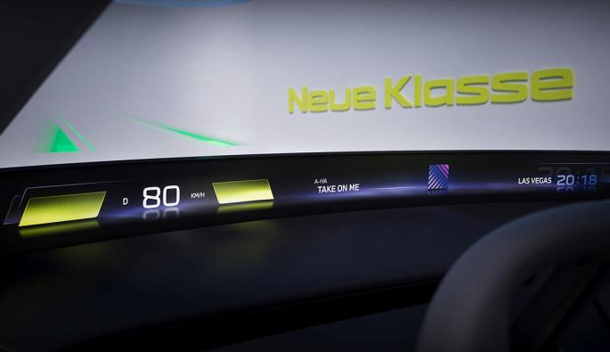  Таблото и head-up дисплеят, които BMW ще вгради в Neue Klasse