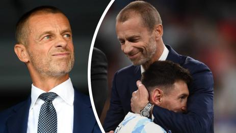 Чеферин УЕФА Меси