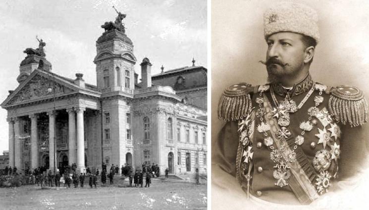 из архивите - ИЗ АРХИВИТЕ: Студенти обсипват Фердинанд с камъни и снежни топки