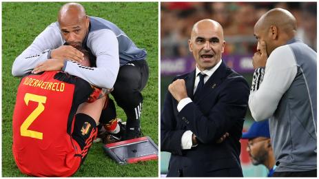 Тиери Анри Роберто Мартинес Белгия