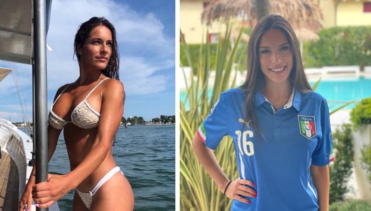 Агата - Италианка е новата футболна хубавица