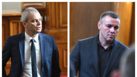 Костадин Костадинов и Ицо Хазарта