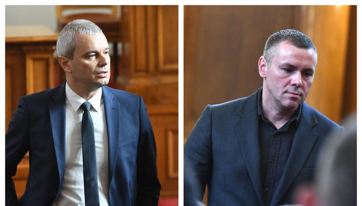 Костадин Костадинов и Ицо Хазарта - СЛЕД СКАНДАЛА С КАКА ЛЕНА: Костадинов пита за