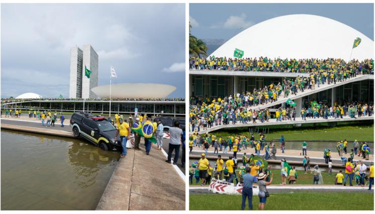 Бразилия - ПО ПРИМЕРА НА ТРЪМП: Привърженици на Болсонаро нахлуха в бразилския Конгрес (ВИДЕО)