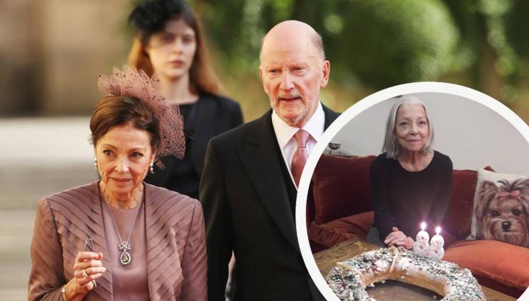 кралица Маргарита цар Симеон - МНОГАЯ ЛЕТА: Кралица Маргарита отбеляза рожден ден с Богоявленски козунак