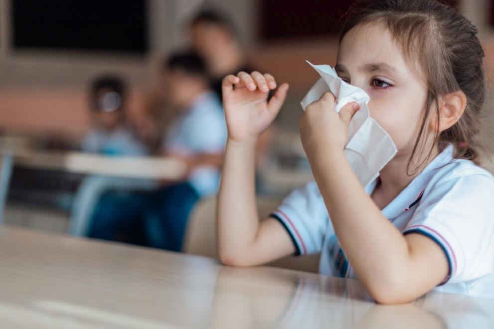 За едно училище във Варненска област днес беше обявена грипна