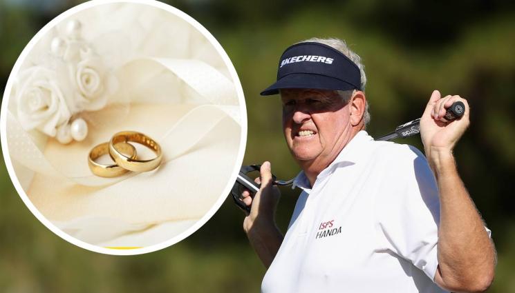 Колин Монтгомъри - Голфър на 59 вдигна трета сватба