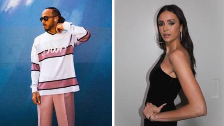 Нина Добрев Люис Хамилтон