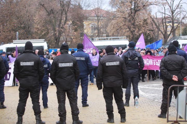 КНСБ и КТ "Подкрепа" на протест в защита на енергийната сигурност