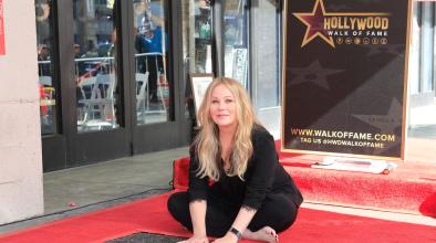Christina Applegate получи звезда в Алеята на славата