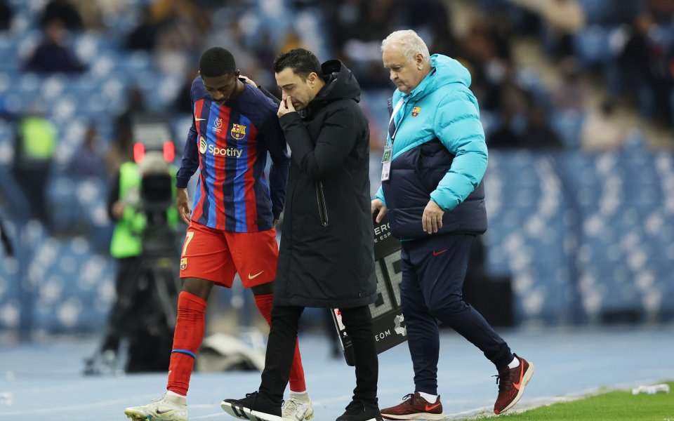 Треньорът на Барселона - Шави Ернандес, говори пред медиите след