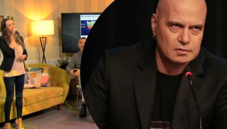 Слави - СЛЕД СКАНДАЛА „ГЛАДНА ХИЕНА“: Слави се изгаври с първите мъже в държавата (ВИДЕО)