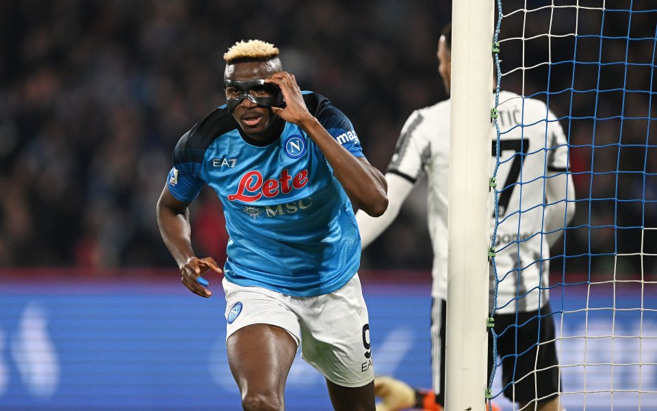 Нападателят на Наполи Виктор Осимен бе доволен от победата над