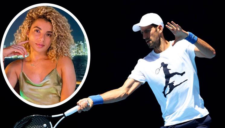 Джокович - Не е Шакира! Къдрава колумбийка омая Джокович