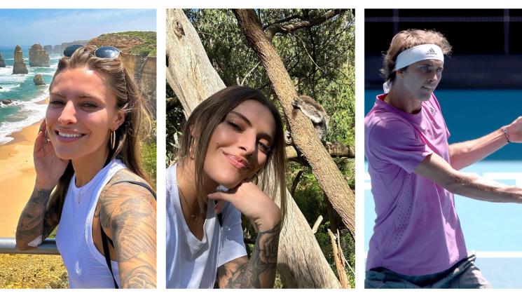 София Томала Александър Зверев - София носи Зверев между гърдите (СНИМКА)