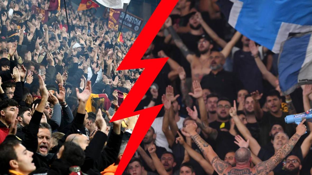 ултрас Наполи Рома