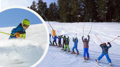 ски деца банско