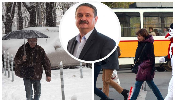 рачев - Проф. Георги Рачев пред „Телеграф“: Солунска зима настъпва у нас