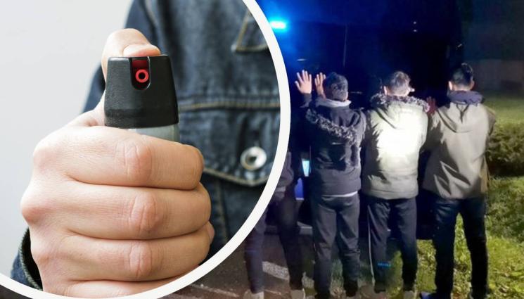 спрей мигранти - СЪПРОТИВА: Грузинец –трафикант пръска граничари със спрей при преследване