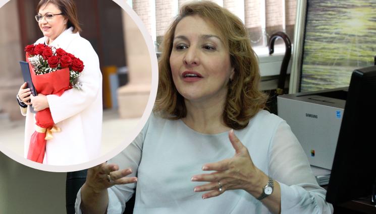 Антоанета Христова Нинова - Политическият психолог проф. Антоанета Христова пред „Телеграф“:  Президентът поставя Нинова в слаба роля с третия мандат