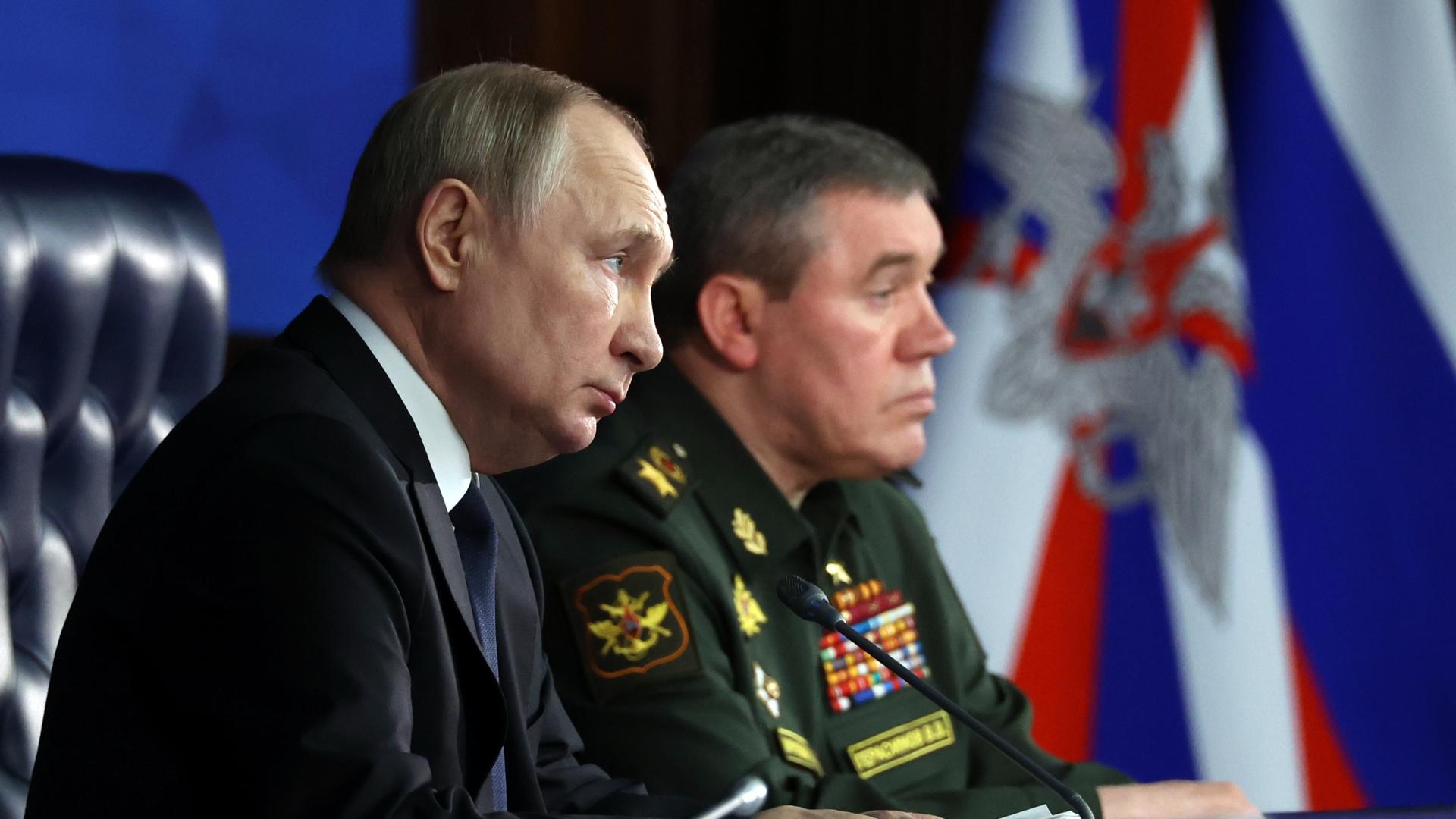 Началникът на Генералния щаб на руските въоръжени сили Валерий Герасимов