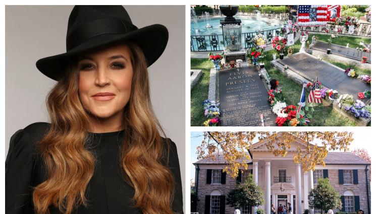 Лиса Мари Пресли Грейсланд - ПОСЛЕДНО СБОГОМ: Изпращат Лиса Мари на траурна церемония в имението Грейсланд