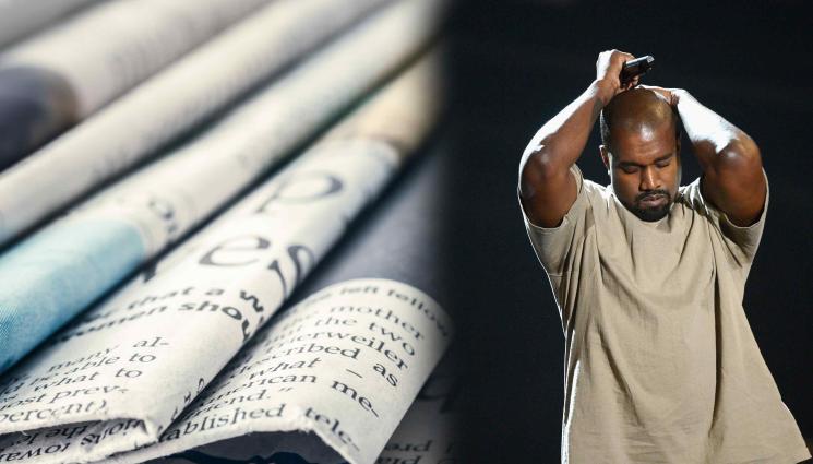 Кание Уест - Адвокатите на Кание Уест късат връзки с него чрез вестниците