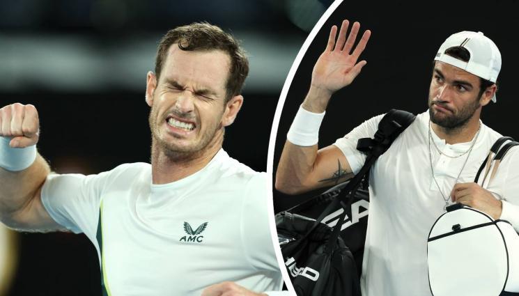 Анди Мъри - Мъри оцеля след 5-часова битка в Мелбърн, отстрани Беретини