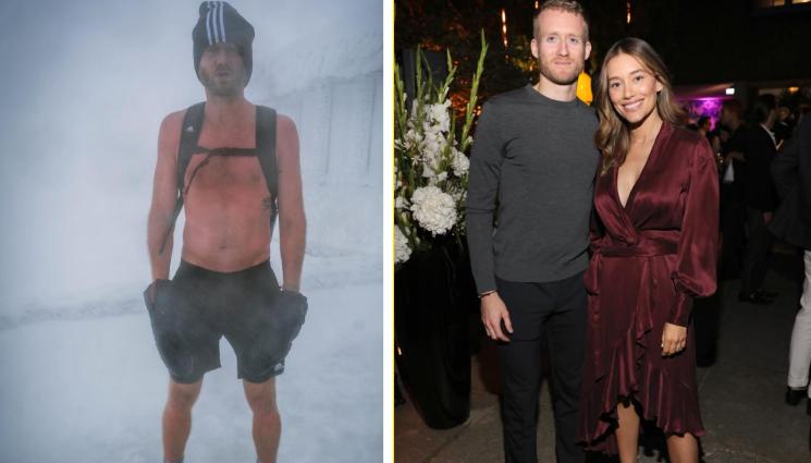 Андре Шюрле Анна Шарипова - Световен шампион ходи гол в планината