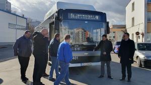 Представиха модернизираната система за пътническа информация за автобусите BMC Procity на Столичния