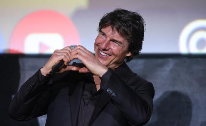  Том Круз на премиерата на 