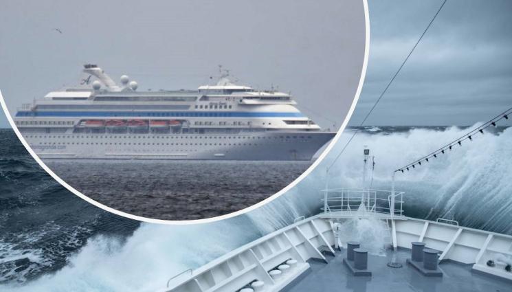 a - БЕДСТВИЕ В МОРЕТО: Луксозен лайнер с руски туристи не може да акостира в турско пристанище