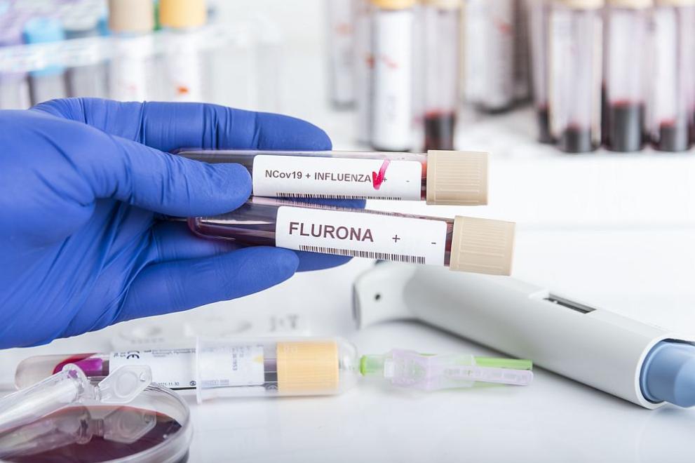 Флурона представлява едновременно възникнала инфекция (коинфекция) с грипен вирус и