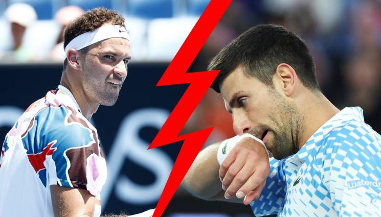 Гришо Ноле - СБЛЪСЪКЪТ Е ФАКТ: Ноле vs Гришо в Мелбърн