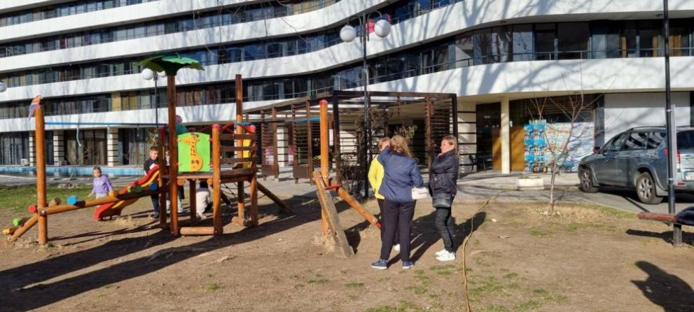 Базите в Слънчев бряг, където има настанени украински бежанци са