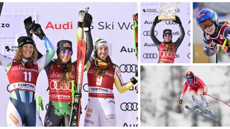 ски алпийски жени