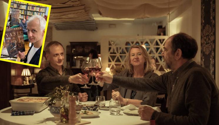 Иван Бърнев - Актьорът Иван Бърнев пред 