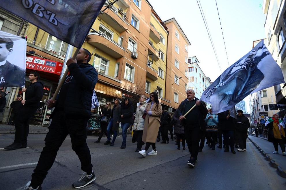 шествие срещу СКопие