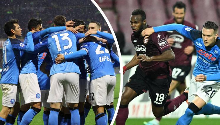 Наполи - Наполи победи Салернитана и увеличи преднината си на върха