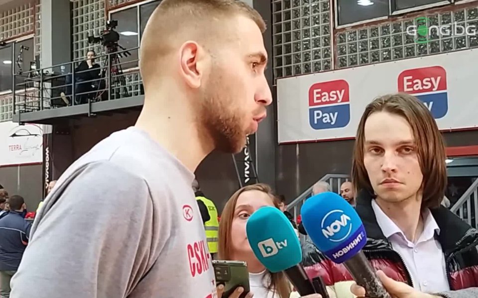 Баскетболистът на ЦСКА – Алекс Симеонов, коментира победата във Вечното