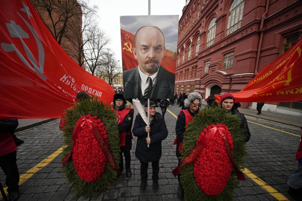 Поддръжници на комунизма в Русия се събраха, за да отбележат